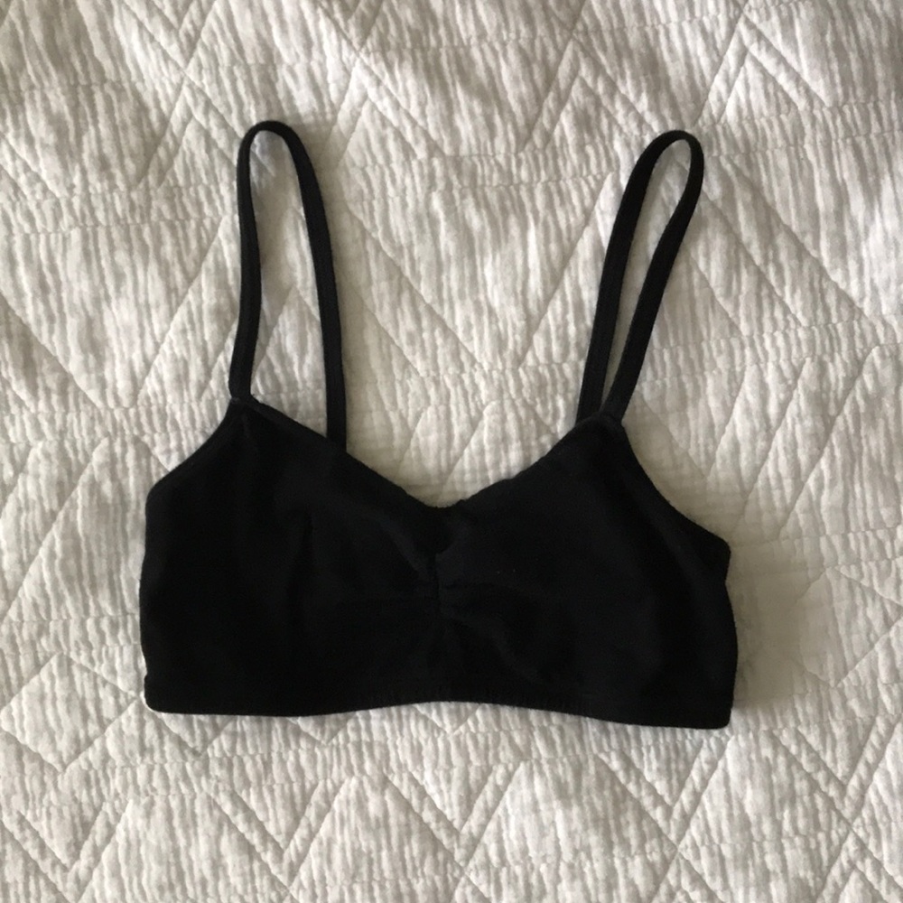 Black bralette